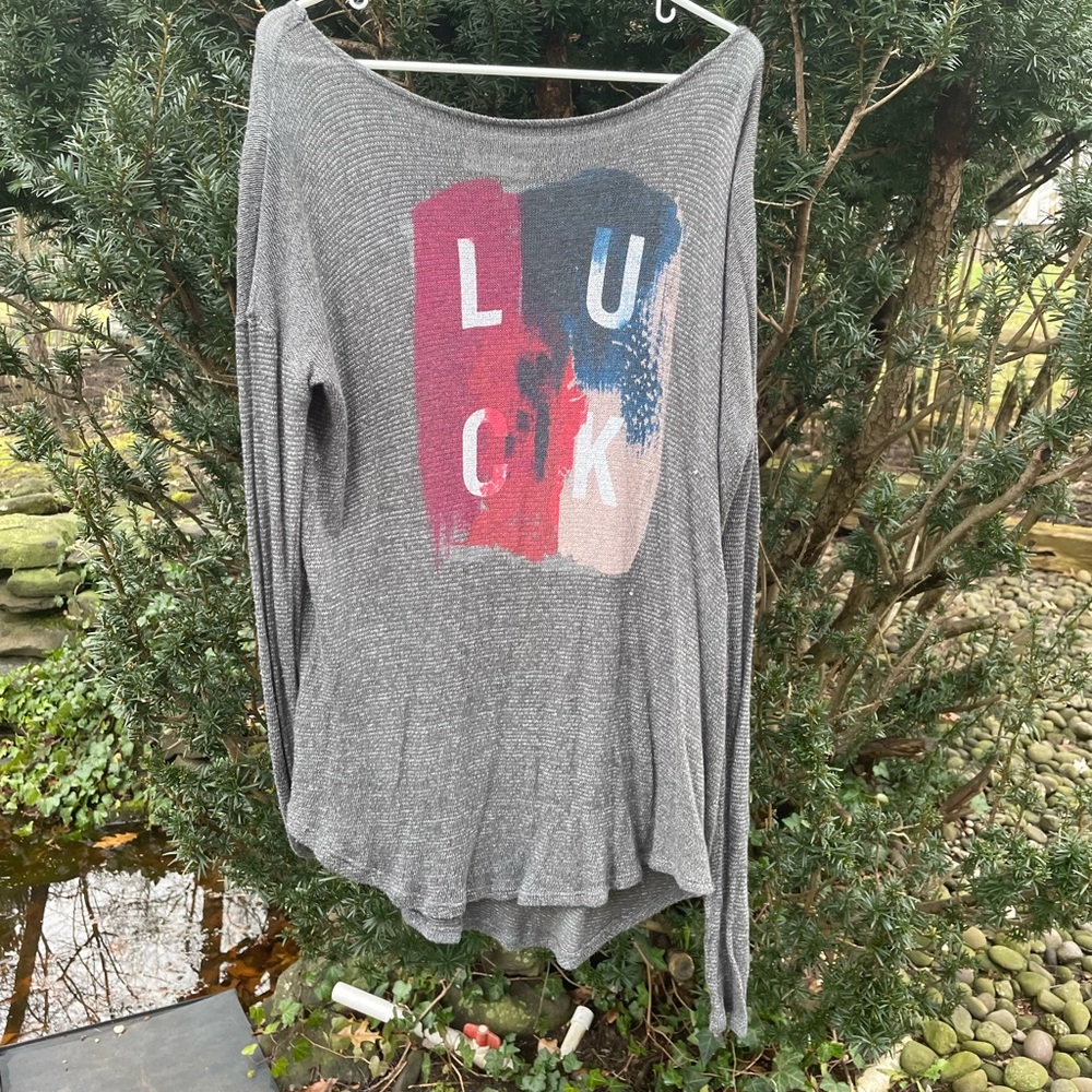 Abercrombie pull over light sweater